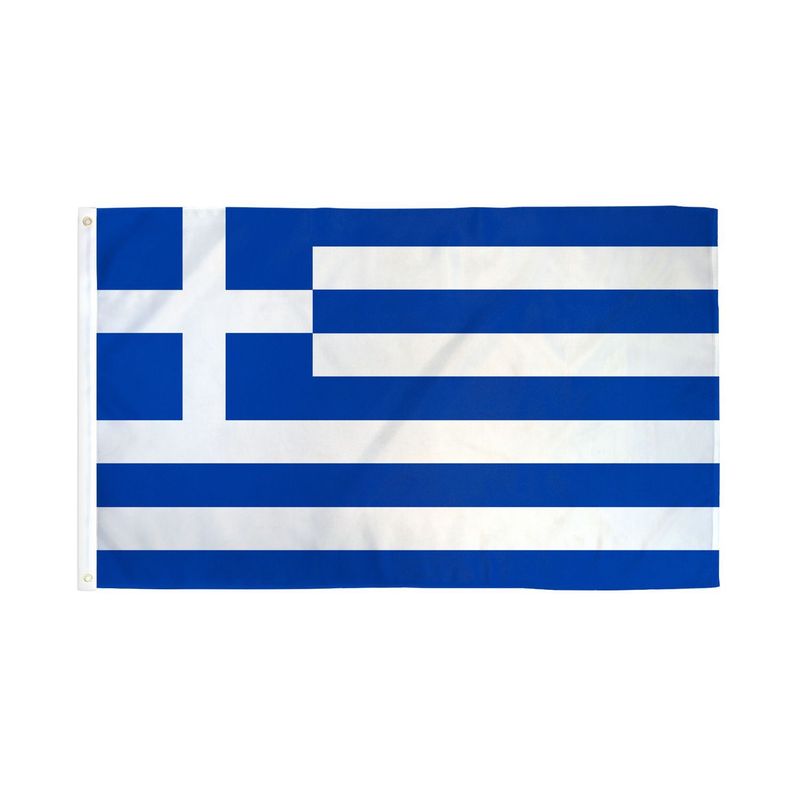 GENERICO - Bandera de Grecia de 150cm x 90cm