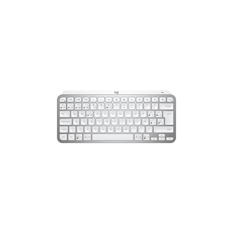 LOGITECH - Teclado inalámbrico retroiluminado Logitech MX Keys Grey.