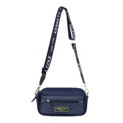 KENNETH COLE - Bandolera y riñonera Promise azul