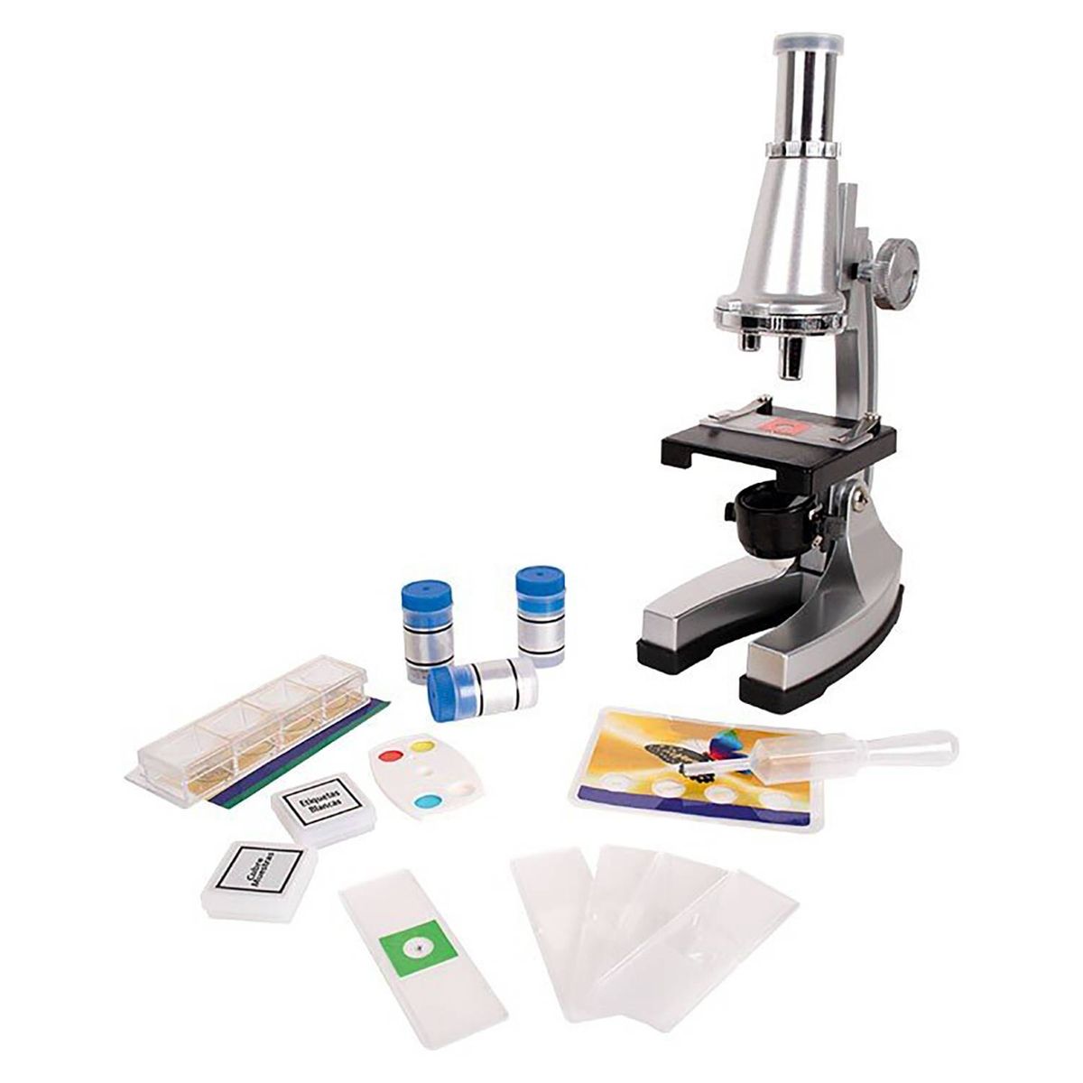 DACTIC - MICROSCOPIO 900X CON ACCESORIO