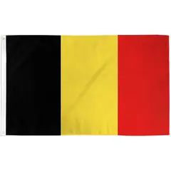 GENERICO - Bandera de Bélgica de 150cm x 90cm