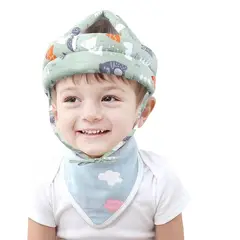 GENERICO - Casco Protector Acolchado Para Bebe Diseño Niño