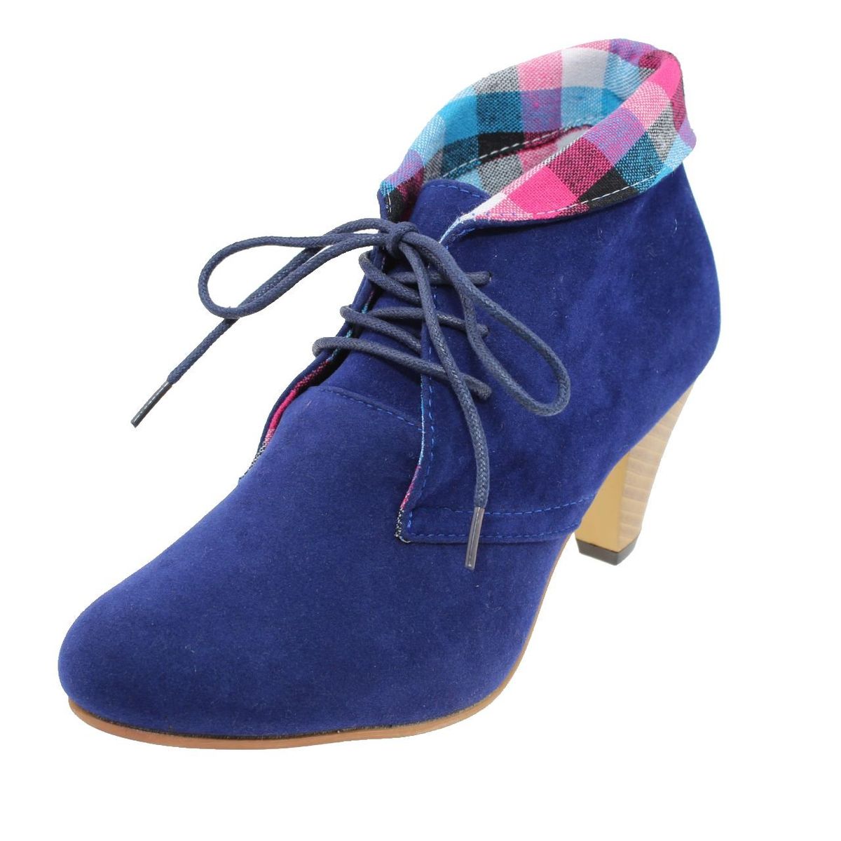 VIA FRANCA - Botin Casual Para Mujer Color Azul