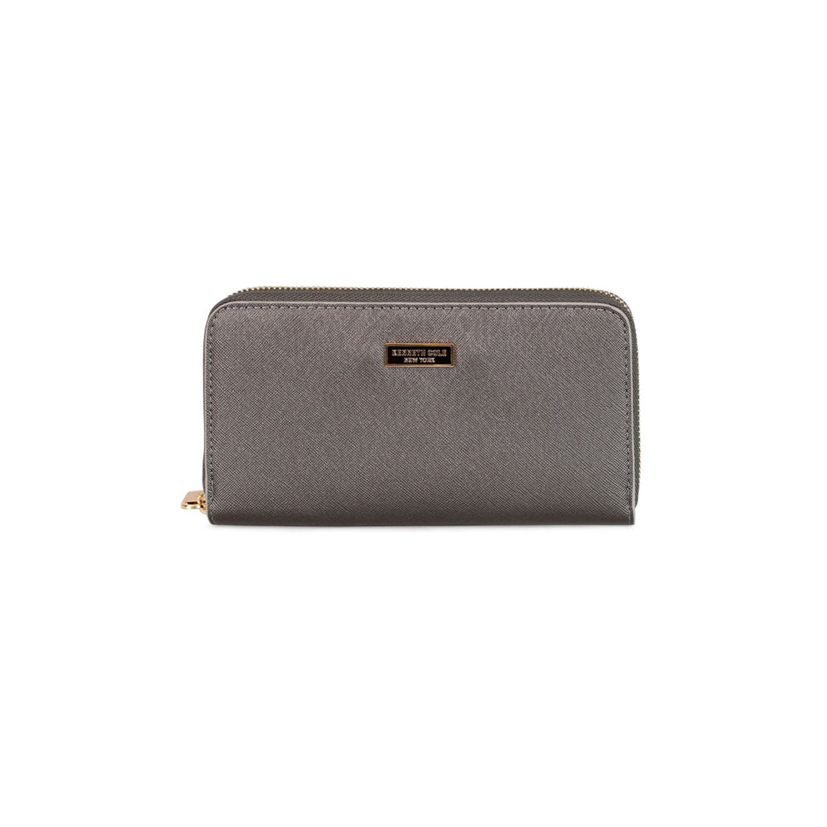 KENNETH COLE - Billetera mujer Ava gris KENNETH COLE