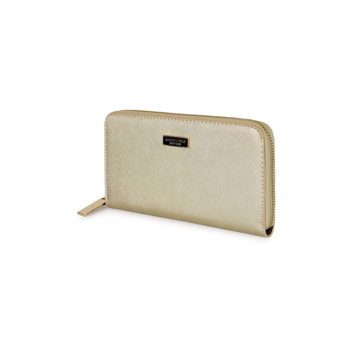 KENNETH COLE - Billetera mujer Ava gold KENNETH COLE