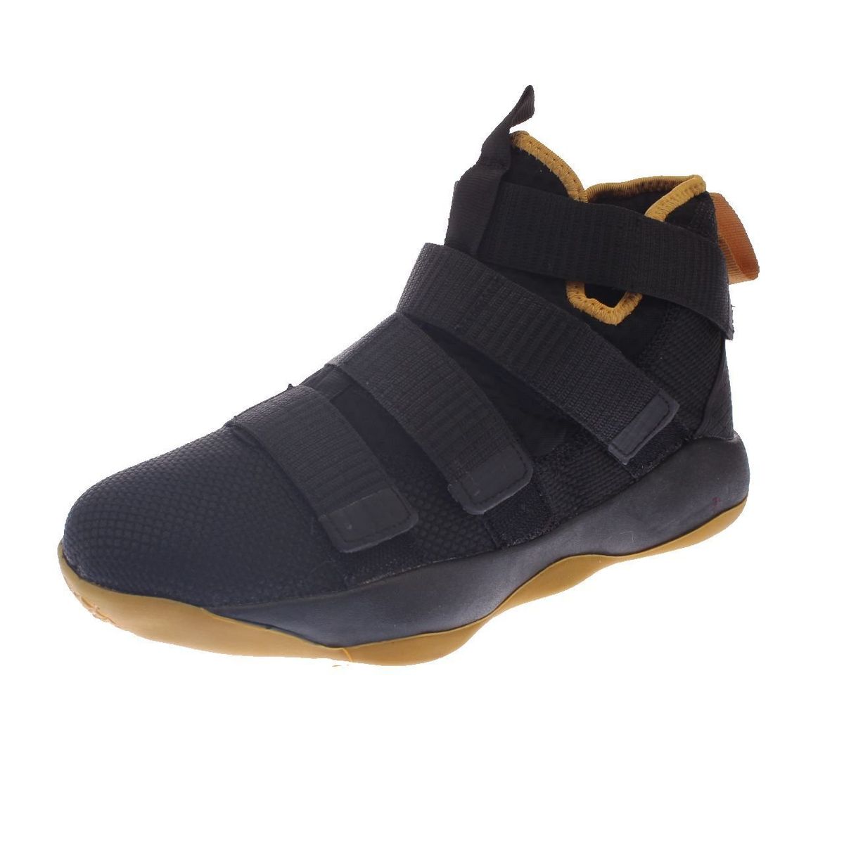 VIA FRANCA - Zapatilla Casual Para Hombre Color Negro/Dorado