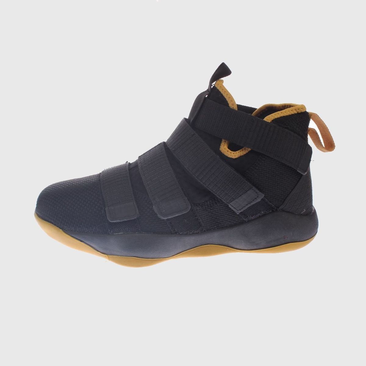 VIA FRANCA - Zapatilla Casual Para Hombre Color Negro/Dorado