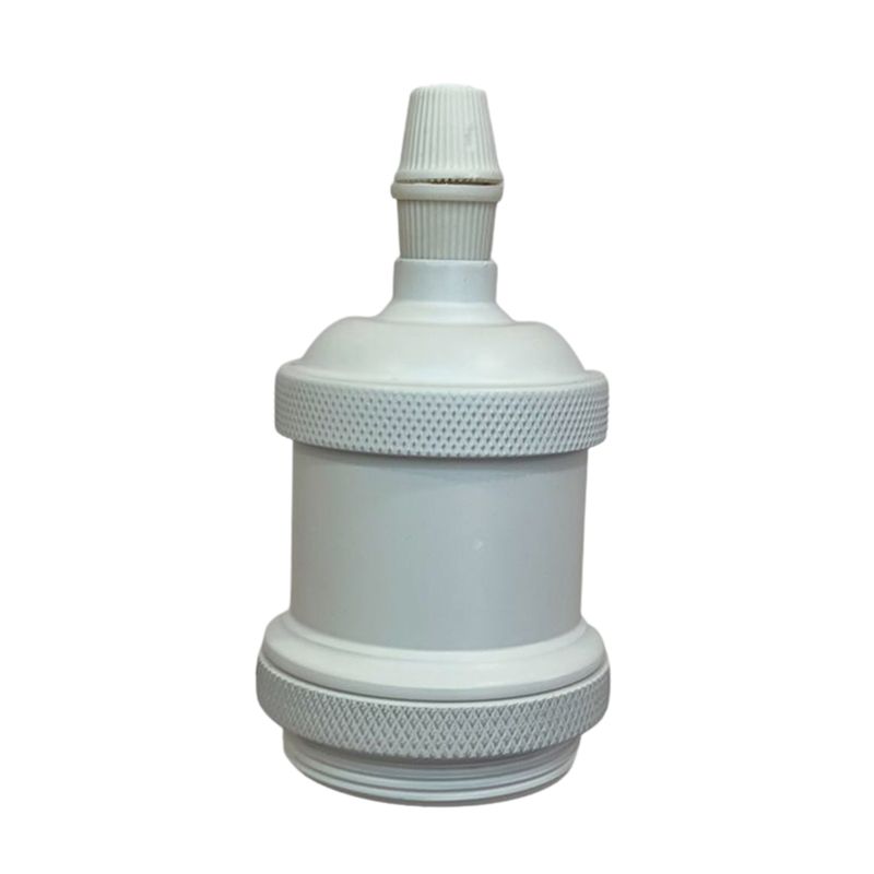 HB LEDS - Soquete E-27 Retro Blanco Vintage