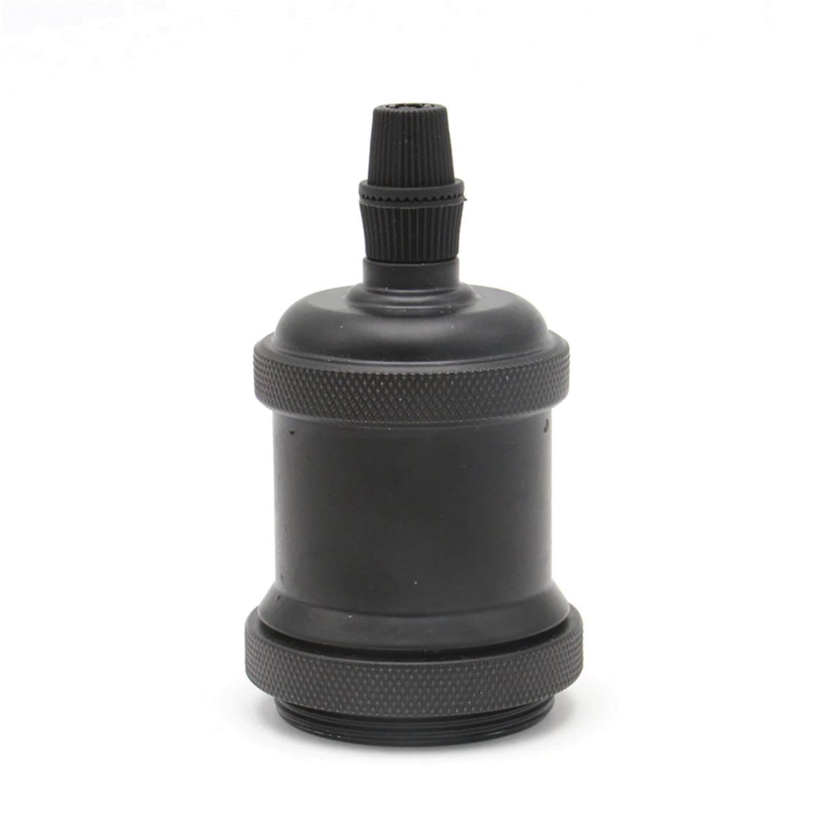 WANT - Soquete E-27 Retro Negro Vintage