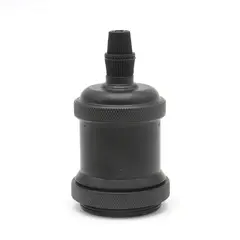 HB LEDS - Soquete E-27 Retro Negro Vintage