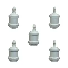 HB LEDS - Pack 5 Soquetes E-27 Retro Blanco Vintage