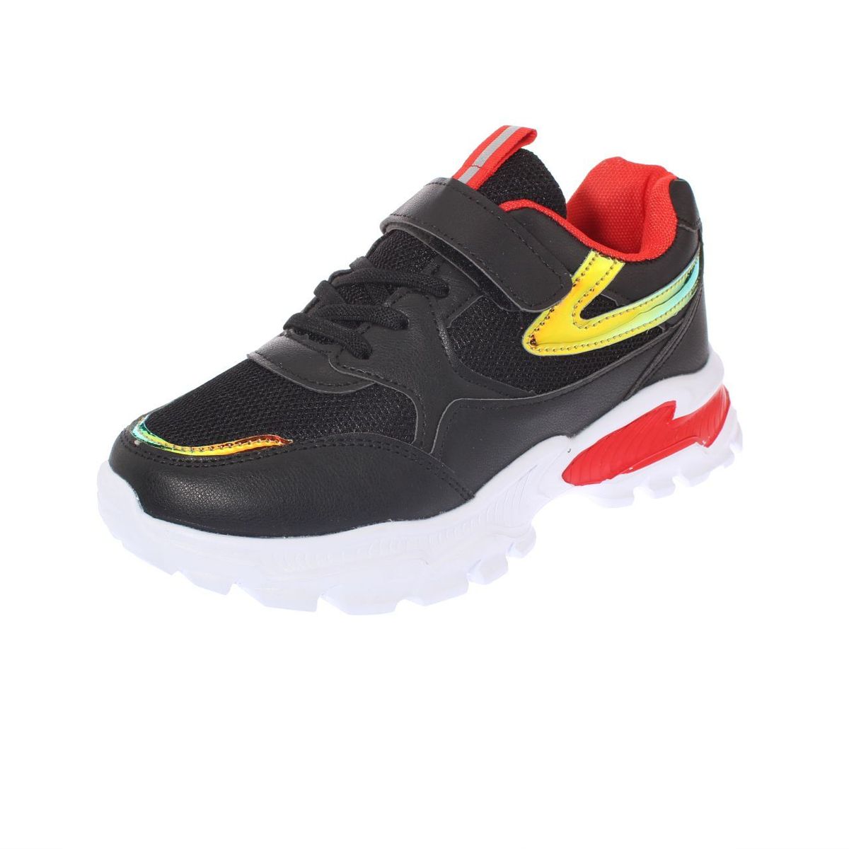 VIA FRANCA - Zapatilla Casual Para Niño Color Negro
