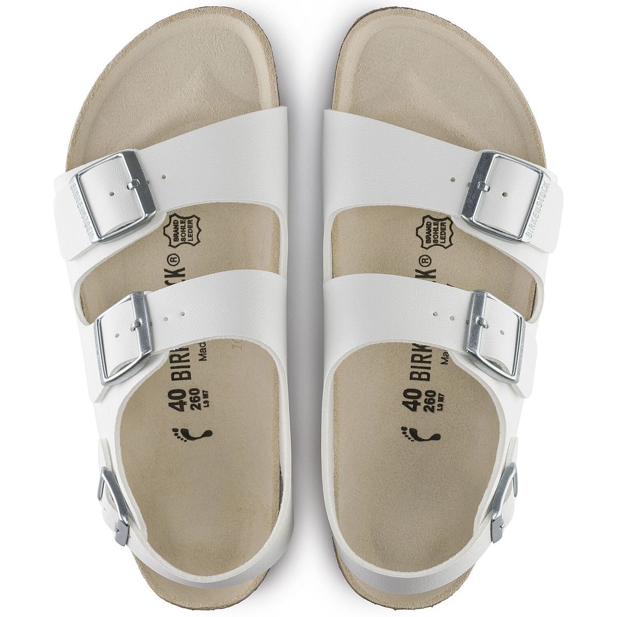 BIRKENSTOCK - Sandalias Milano Blanco Birkenstock