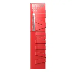 MAYBELLINE - Labial Superstay Vinyl Ink Red-Hot Hasta 16H
