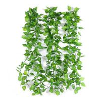 Pack 24 Tiras de Enredadera, Planta Artificial, 2 metros cada una