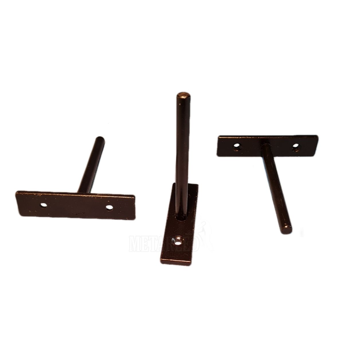 GENERICO - Escuadra soporte flotante 50 mm alto (2 unidades)