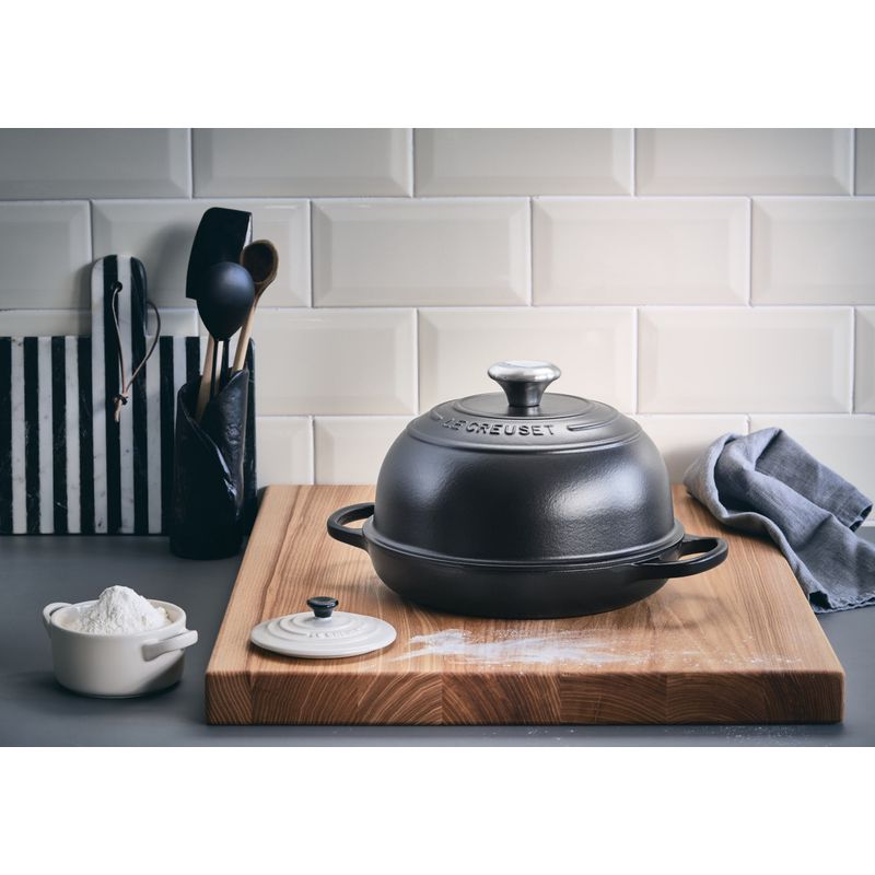 LE CREUSET - Cocotte Para Pan 24cm Negro Mate