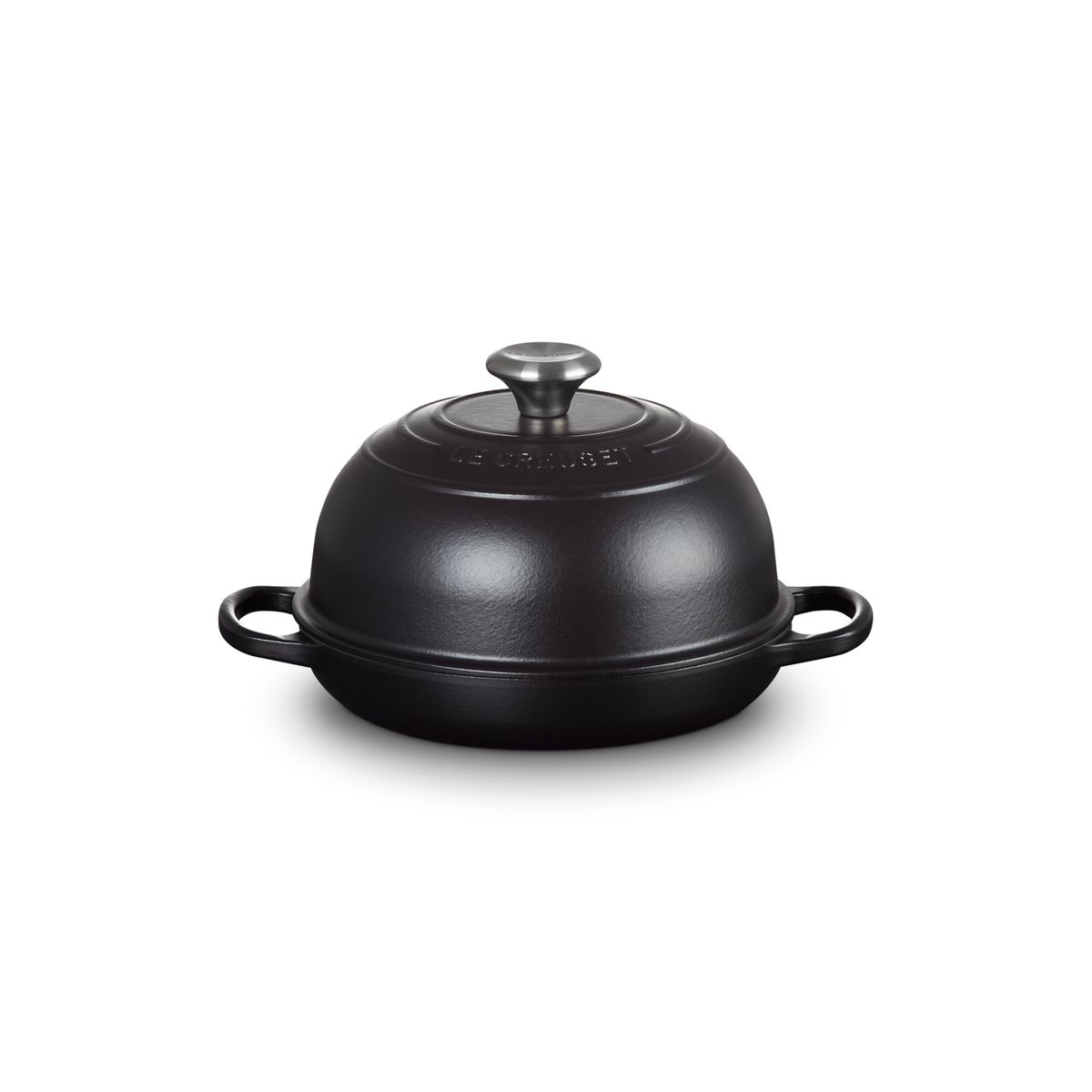 LE CREUSET - Le Creuset Cocotte Para Pan 24cm Negro Mate Hierro