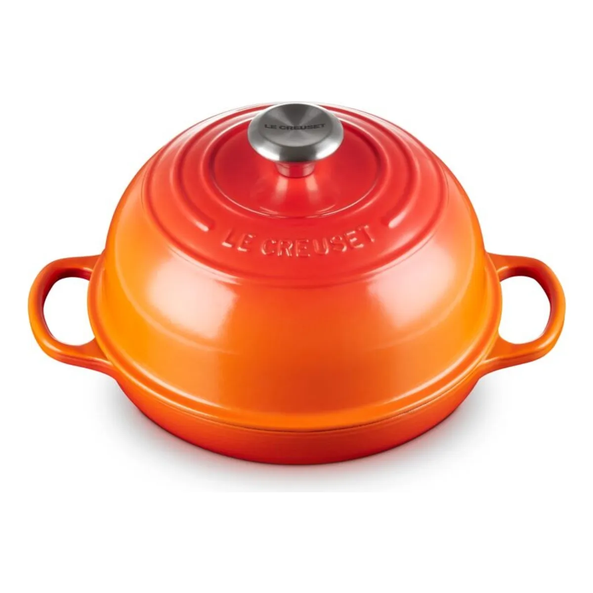 LE CREUSET - Le Creuset Cocotte Para Pan 24 Cm Volcánico Hierro