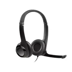 LOGITECH - Auriculares con Micrófono USB H390 para computadora