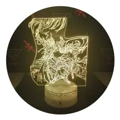 3DILUTION - Lampara Kenshin Shishio Samurai X Base Agrietada