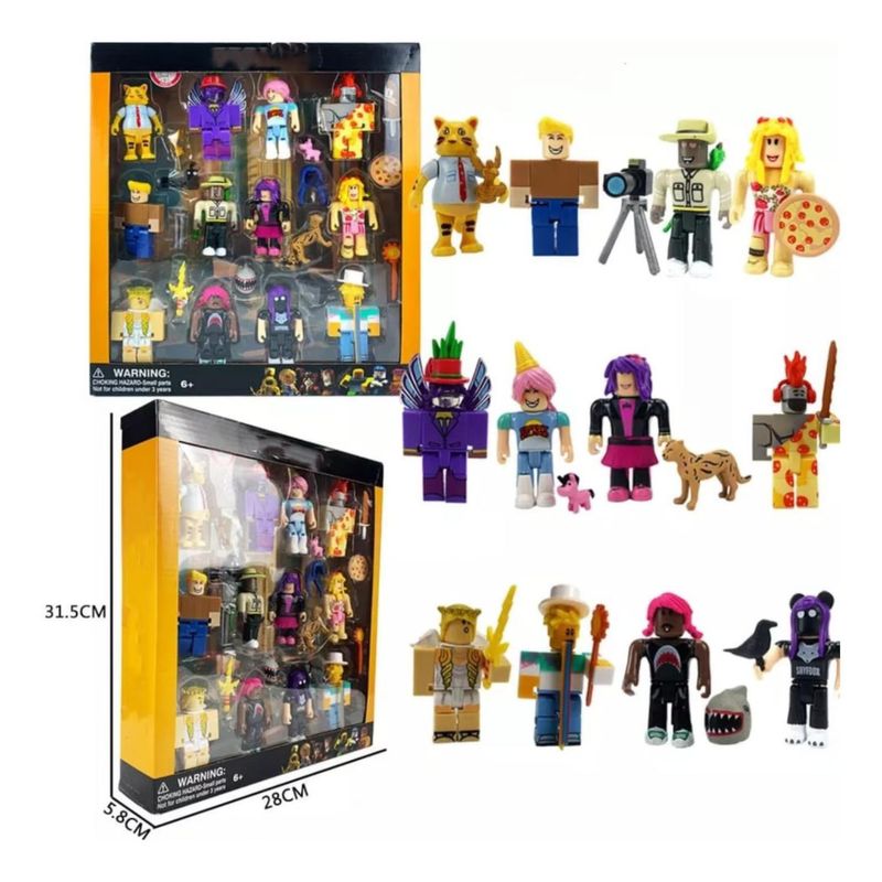 GENERICO - Figuras Roblox 12 Juguetes