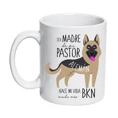 PETFY - Tazón Cerámico Pastor Alemán 320cc.