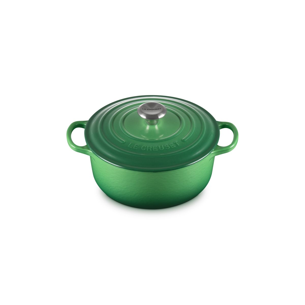 LE CREUSET - Le Creuset Cocotte Redonda 20 Cm Verde Bamboo Hierro
