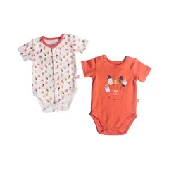 PILLIN - Set 2 Pzas Body Niño Multicolor