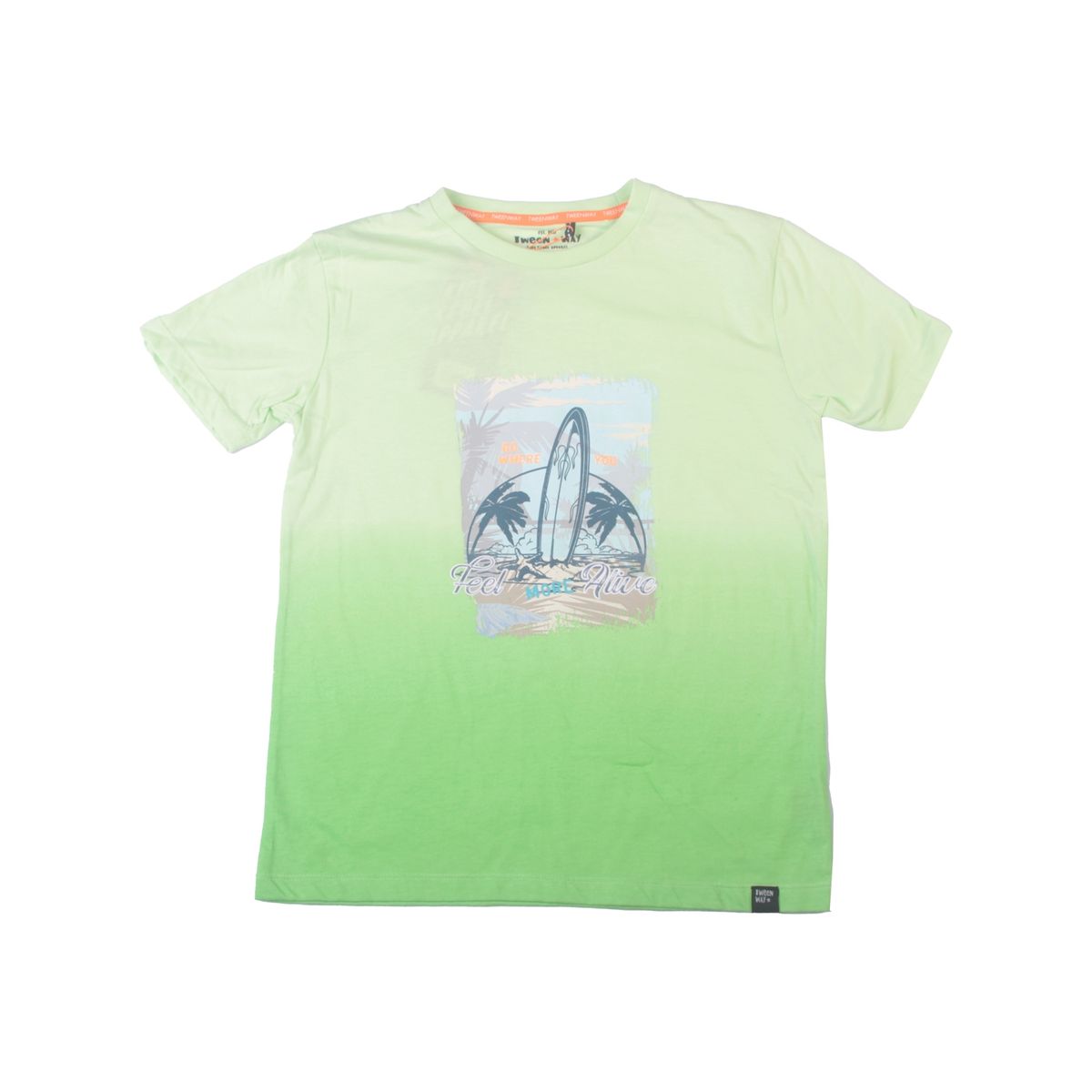 PILLIN - Polera Niño Verde Pillin PILLIN