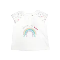 PILLIN - Polera Bebe Niña Blanco - Blanco