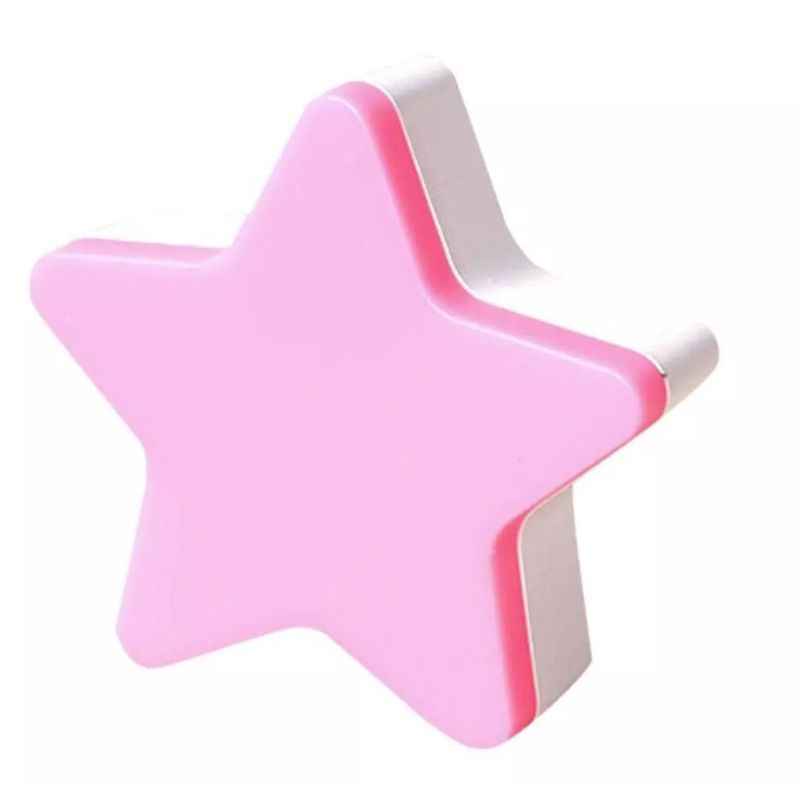 PANGUI TOYS - Luz Espantacuco con Sensor Forma de Estrella Color Rosado
