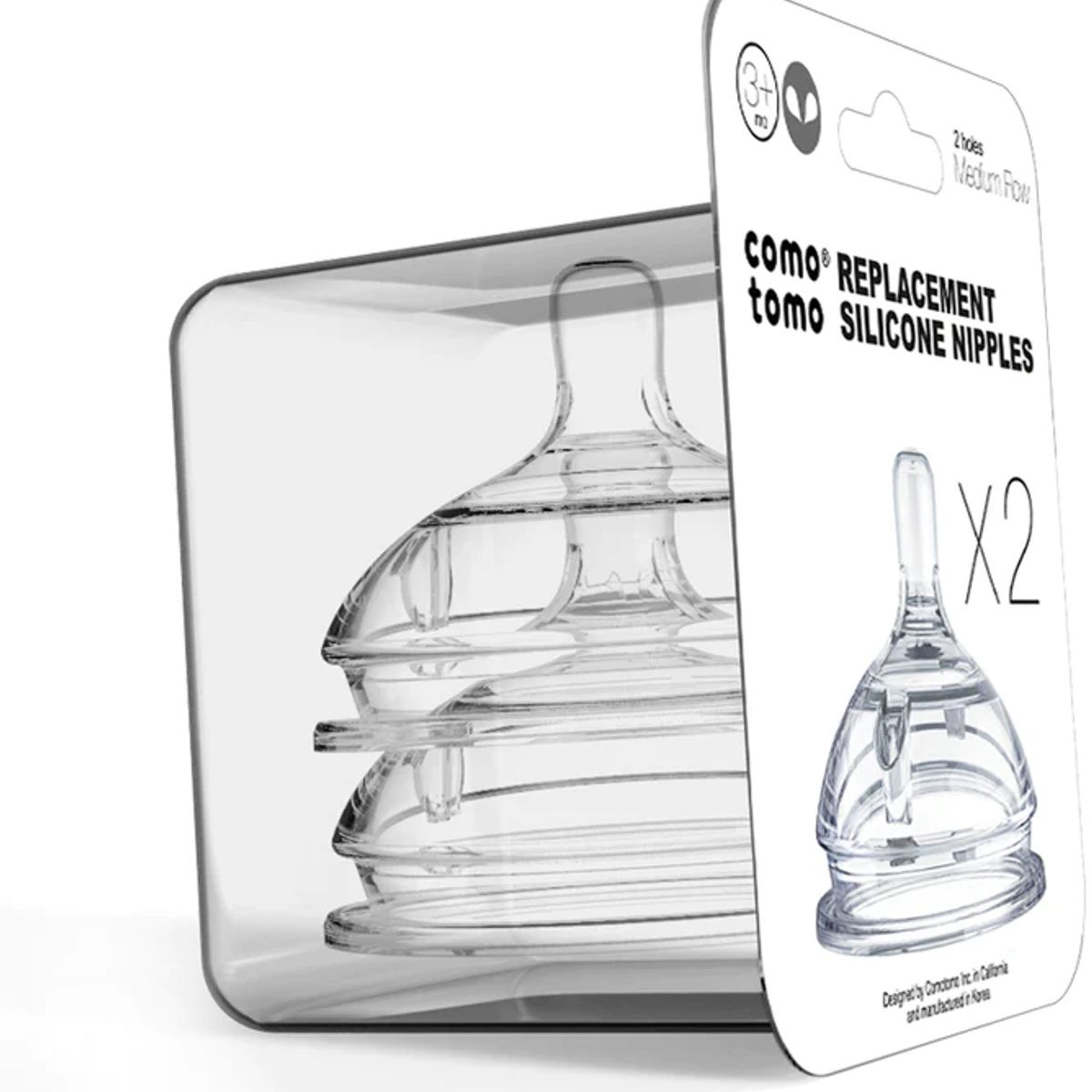 COMOTOMO - Chupete Repuesto Flujo Lento Como Tomo