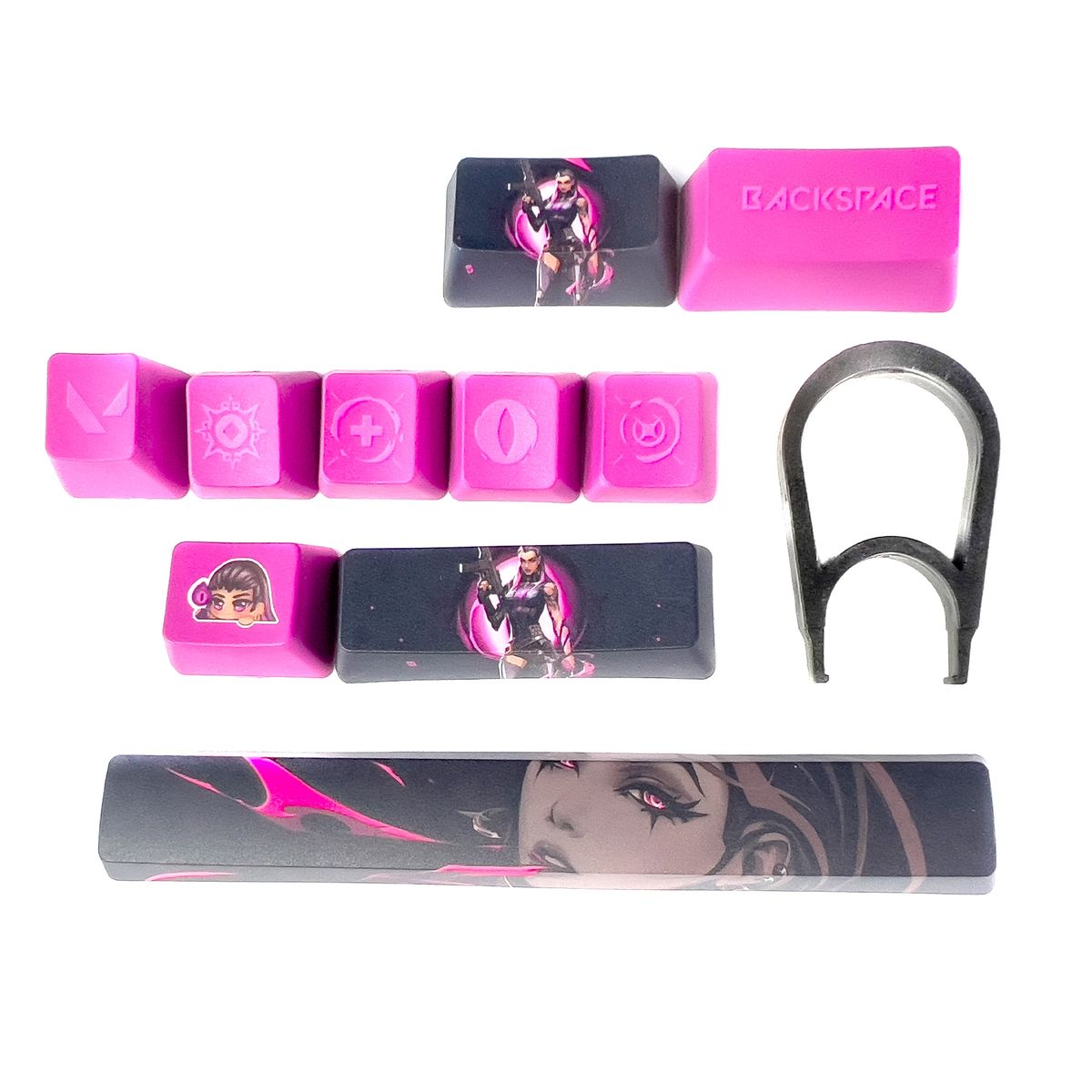 GENERICO - Set de teclas gaming Reyna