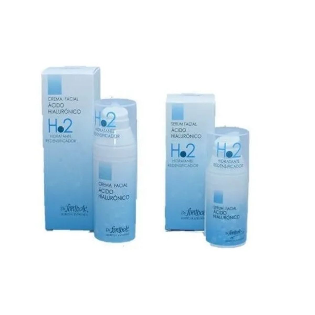 DR FONTBOTE - Pack Crema  Serum facial Acido Hialuronico.-