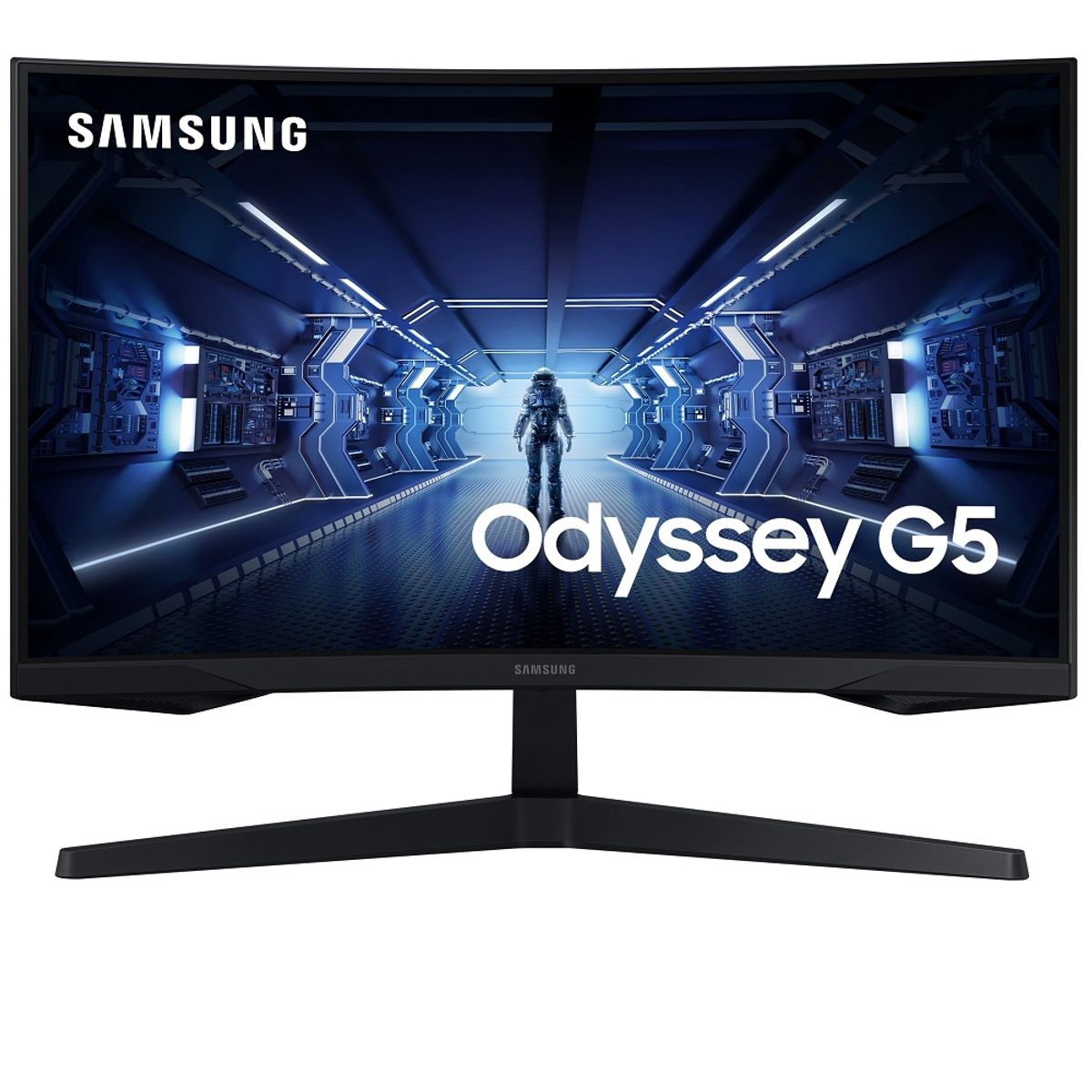 SAMSUNG - Monitor Gamer Samsung Odyssey G5 27 QHD 2560x1440 HDMI DP AMD FreeSync