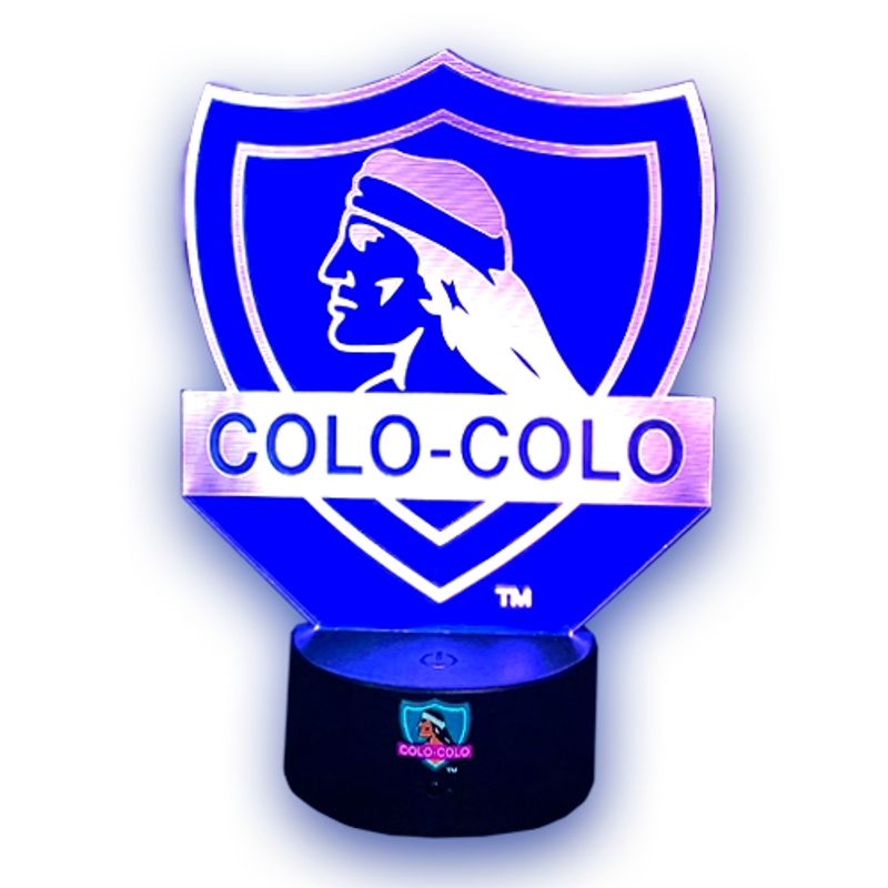 3DILUTION - Lámpara 3d Colo Colo Oficial Base Negra