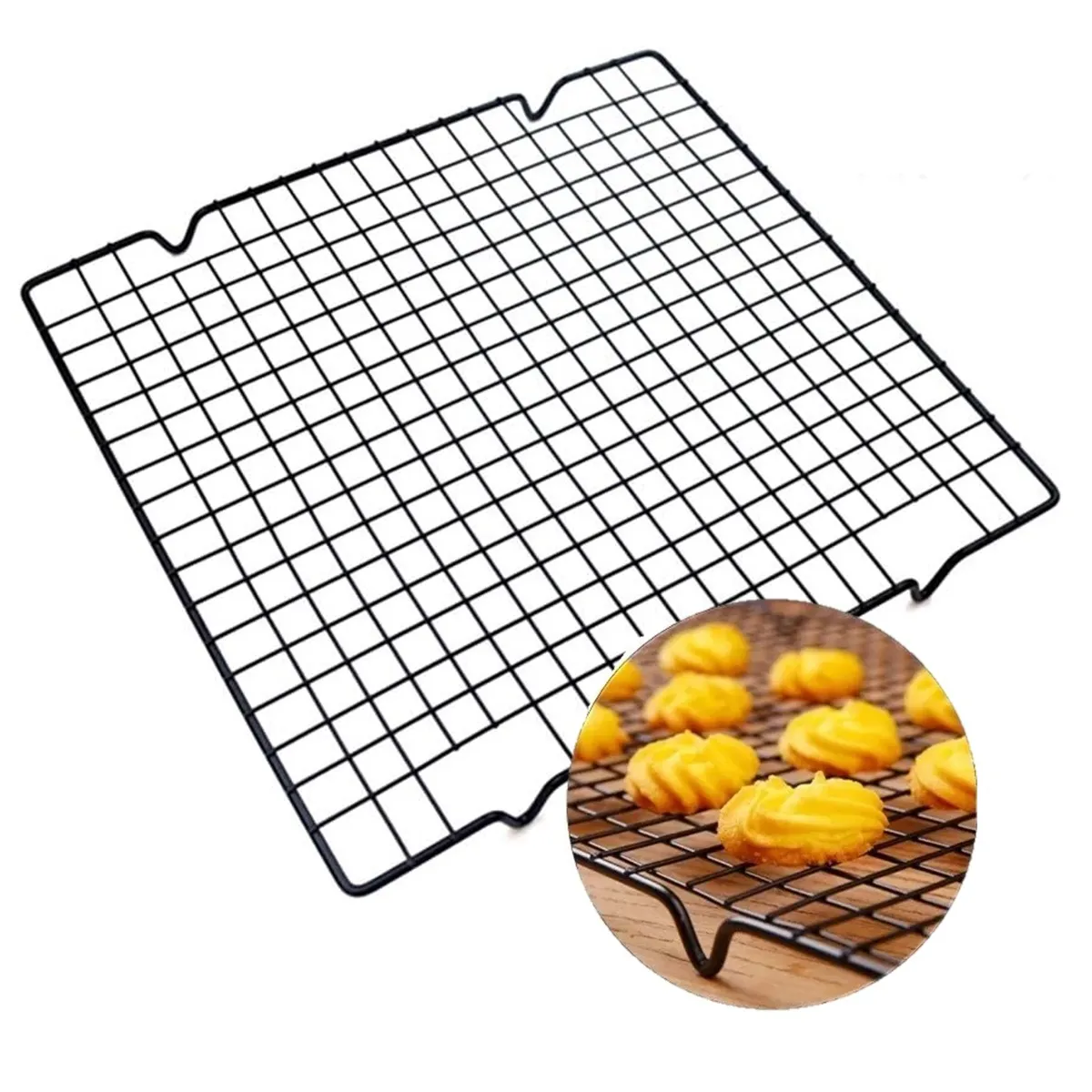 GENERICO - Rejilla De Refrigeracion Pasteleria Cocina Rejilla Horno Peq 25c