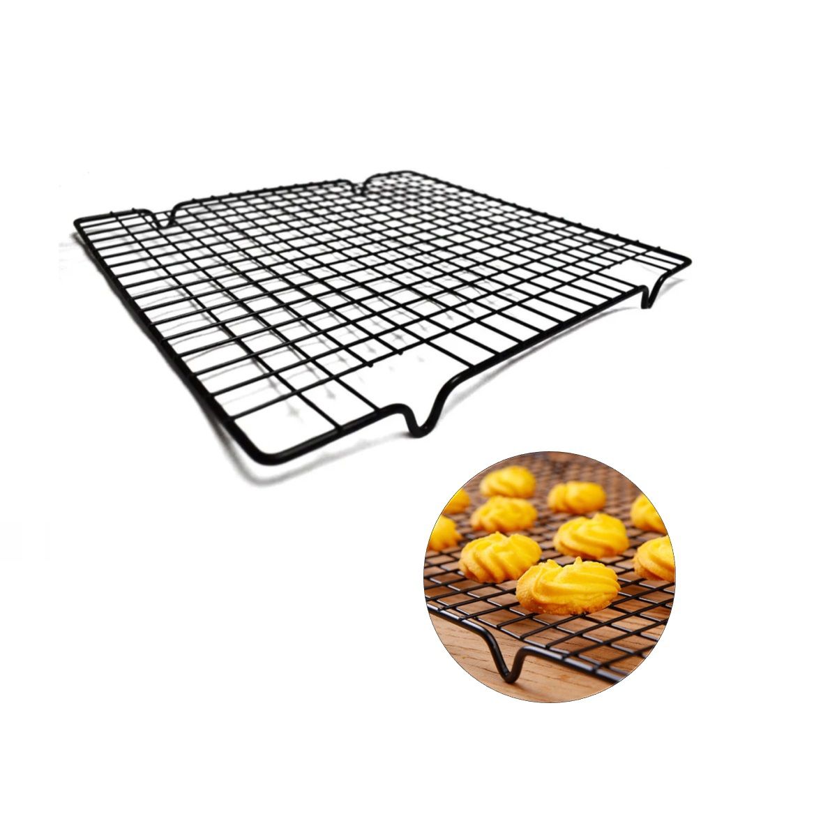 GENERICO - Rejilla De Refrigeracion Pasteleria Cocina Rejilla Horno Peq 25c