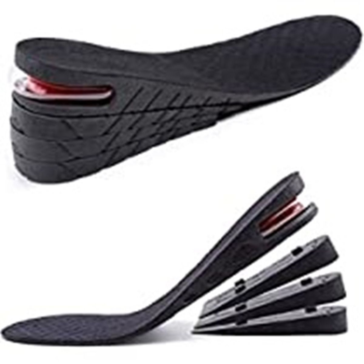 GENERICO - Plantilla Aumenta Altura Pie Completo Hasta 7 cms