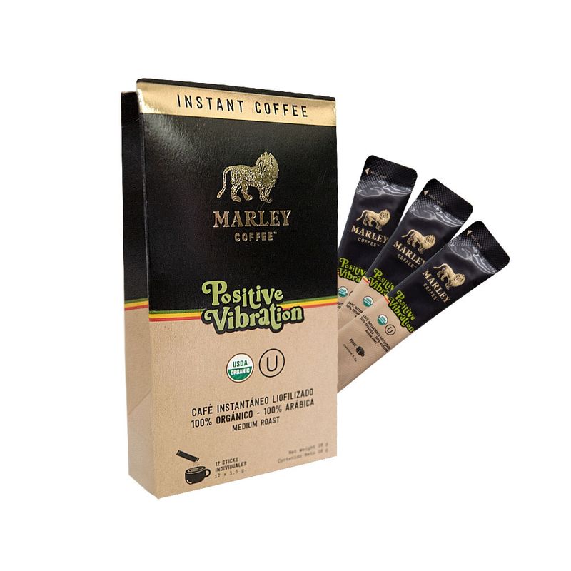 MARLEY COFFEE - Estuche 12 Sticks Positive Vibration