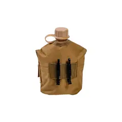 GENERICO - Cantimplora Militar Trekking Outdoor Coyote