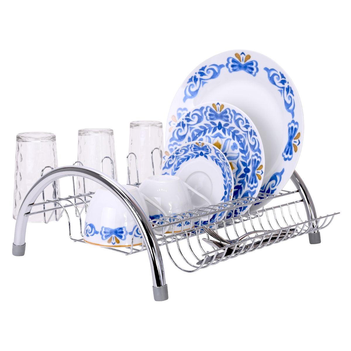 JOIA - Secaplatos escurridor cromado 15 platos