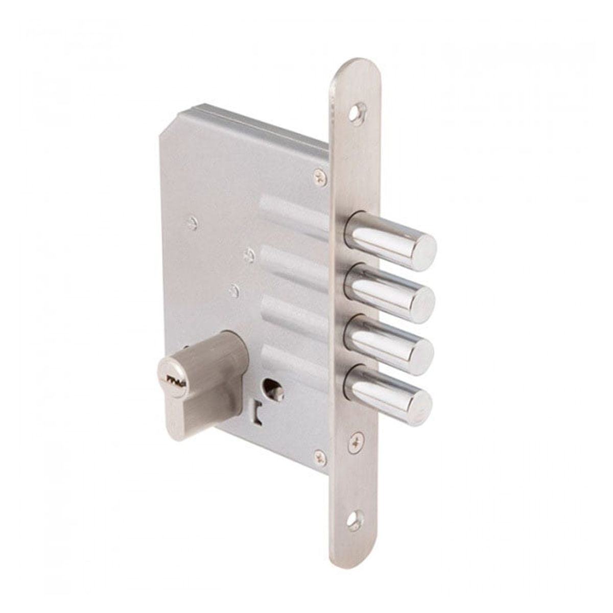 ODIS - Cerrojo Embutir Odis 600 Llave-Llave - Plata