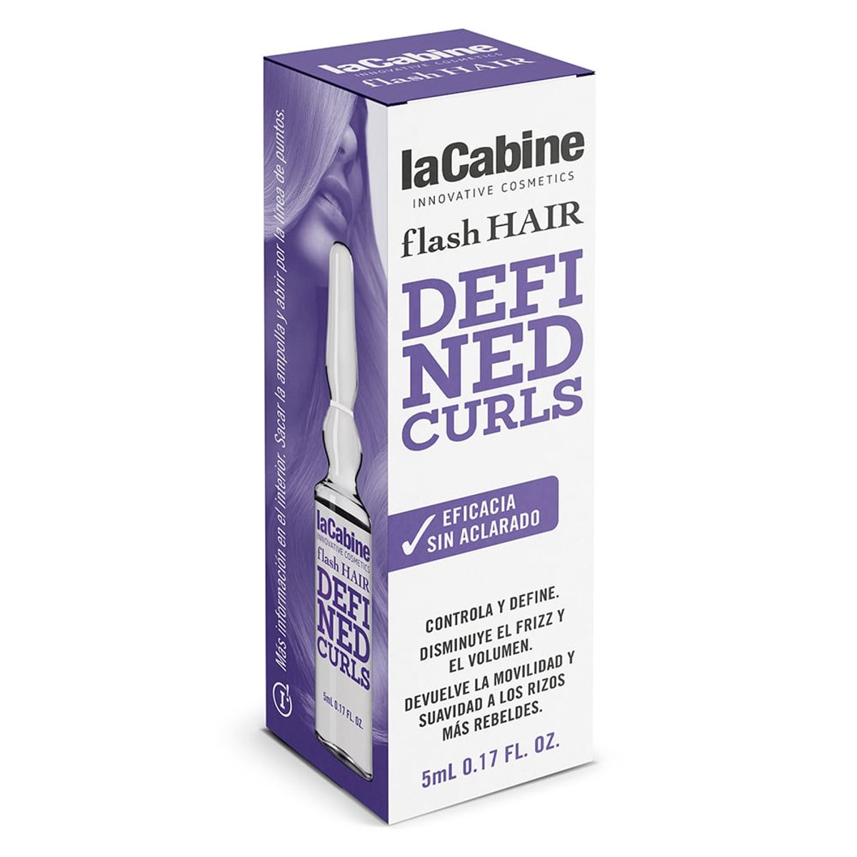 LA CABINE - Ampollas Flash Hair Rizos Definidos 1 x 5ml
