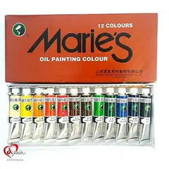 GENERICO - Oleo En Tubos 12 Colores Marie's