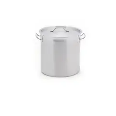 IMAHE - FONDO CON TAPA ACERO INOX CAPAC. 50 lt