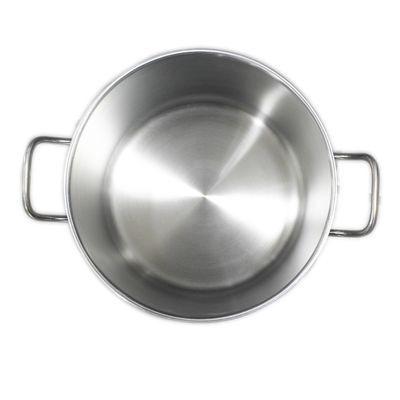 Imagen 2 del producto FONDO CON TAPA ACERO INOX FONDO DIFUSOR CAPAC. 33 lt