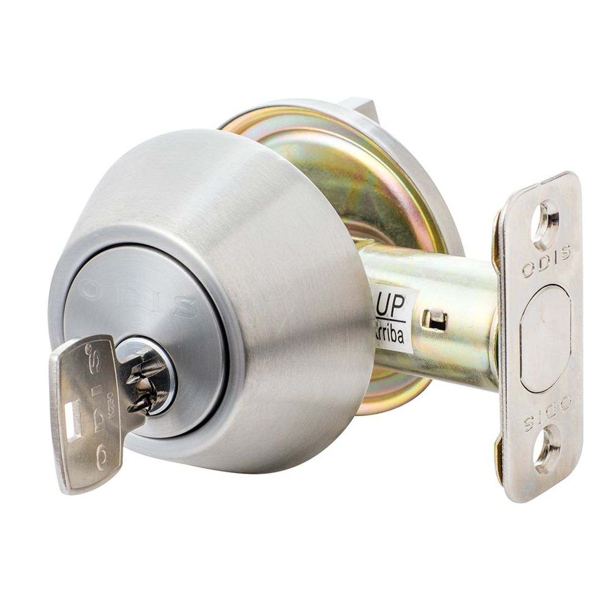 ODIS - Cerrojo Cilíndrico Odis 501 Llave-Seguro - Plata