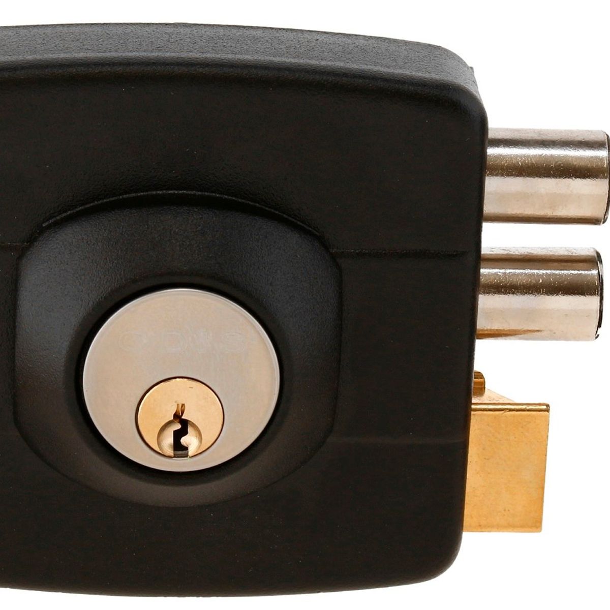 ODIS - Cerradura Sobreponer Odis 322 Puertas Madera Metálicas - Negro